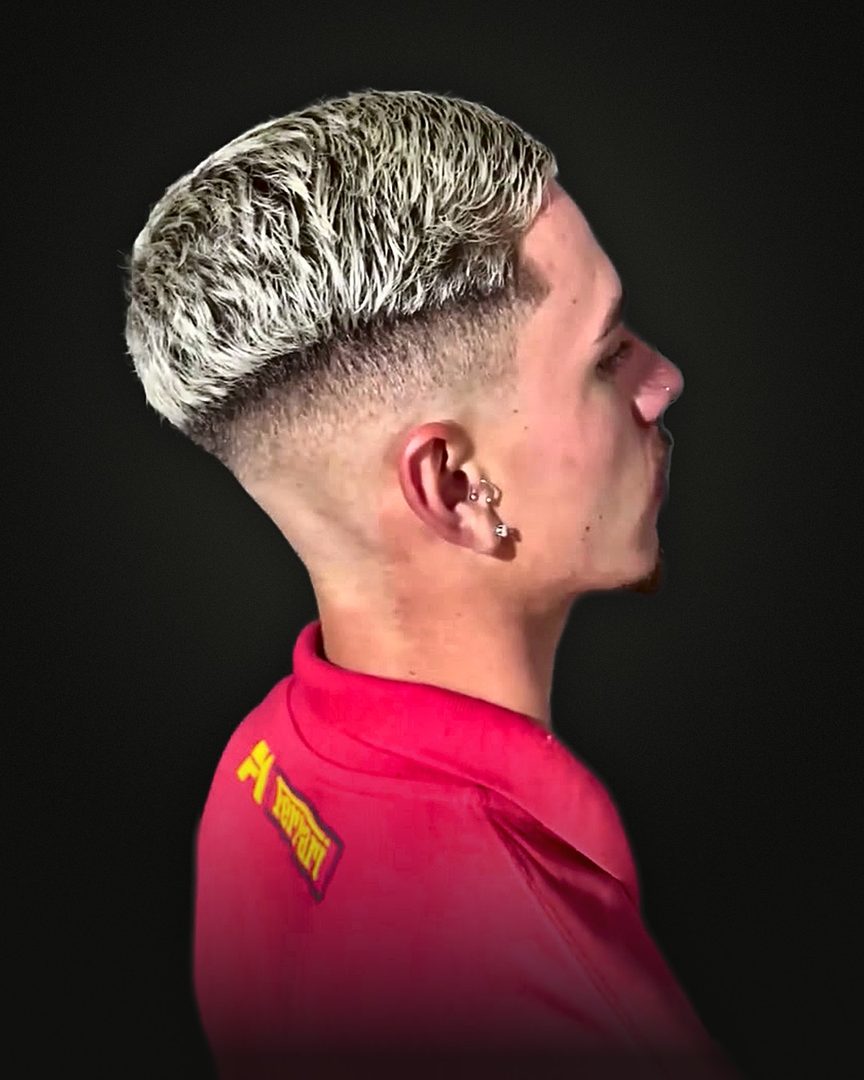 Platinado com degradê